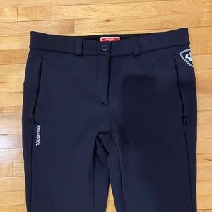 Rossignol luxe softshell ski snow pants black